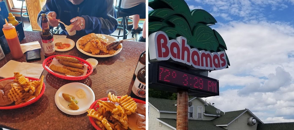 Bahamas On The River Menu